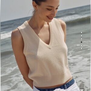 NWT J. Crew Cashmere Vest
